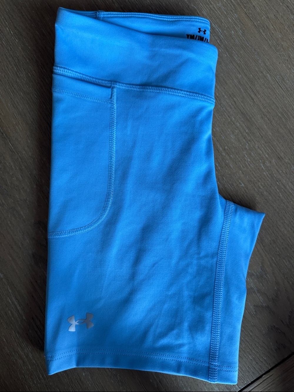 Under Armour Girls' Bright Blue Athletic Shorts